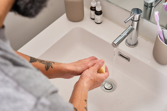 natural soap for tattoo care