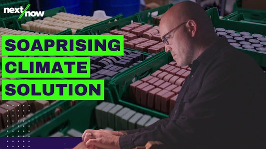 cleano2 carbon capture soap, turning pollution to natural soap, Jaeson Cardiff
