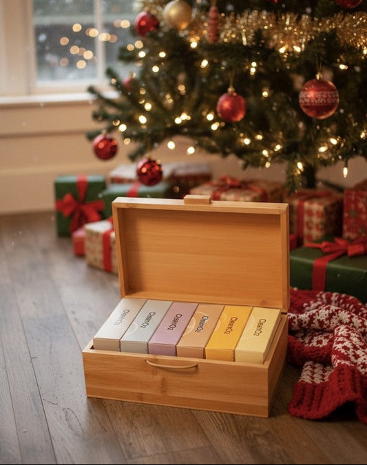 Gift Pack 6 Bars Bamboo Box